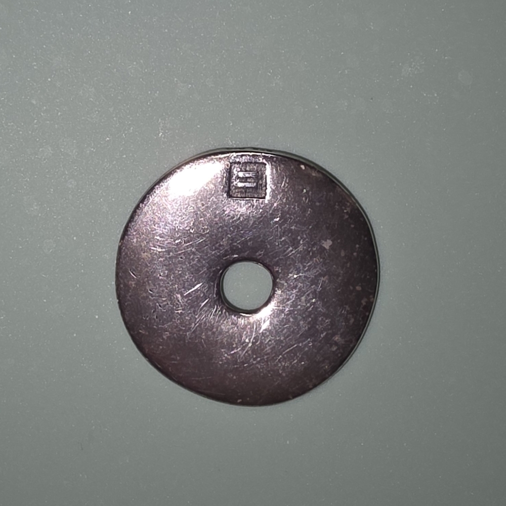 RAR HRC Sterling Silver Round Pendant